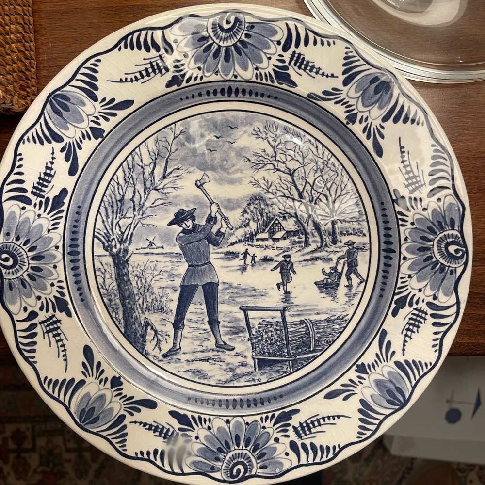 Luneville Studio France plate